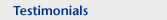 Testimomials